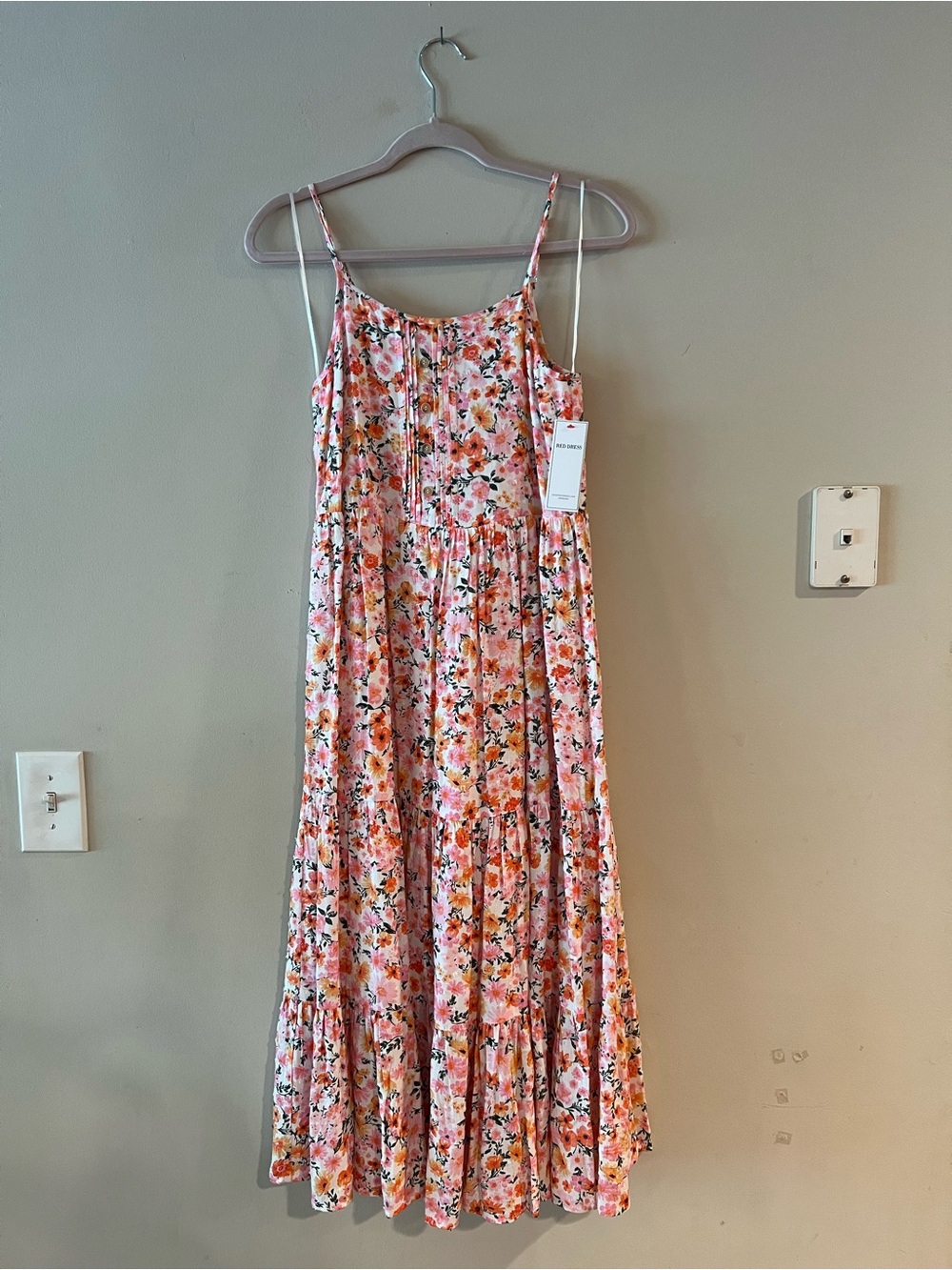 Floral midi dress
